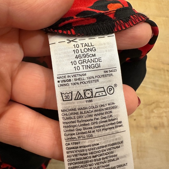 Banana Republic leopard print wrap dress - Picture 6 of 13